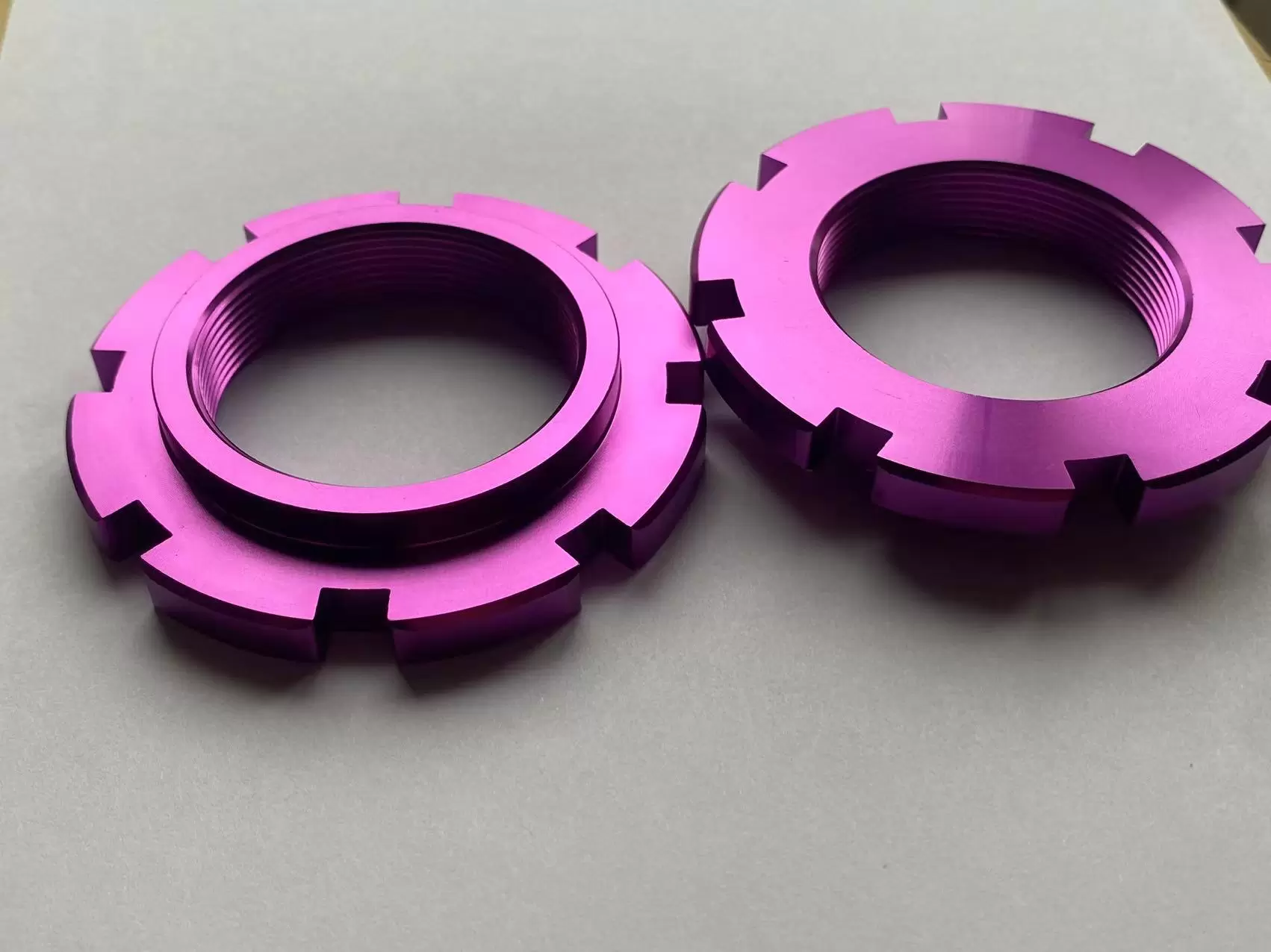 2pcs of M50X1.5 mm,coilove spare parts, aluminum locking nuts, strong ...