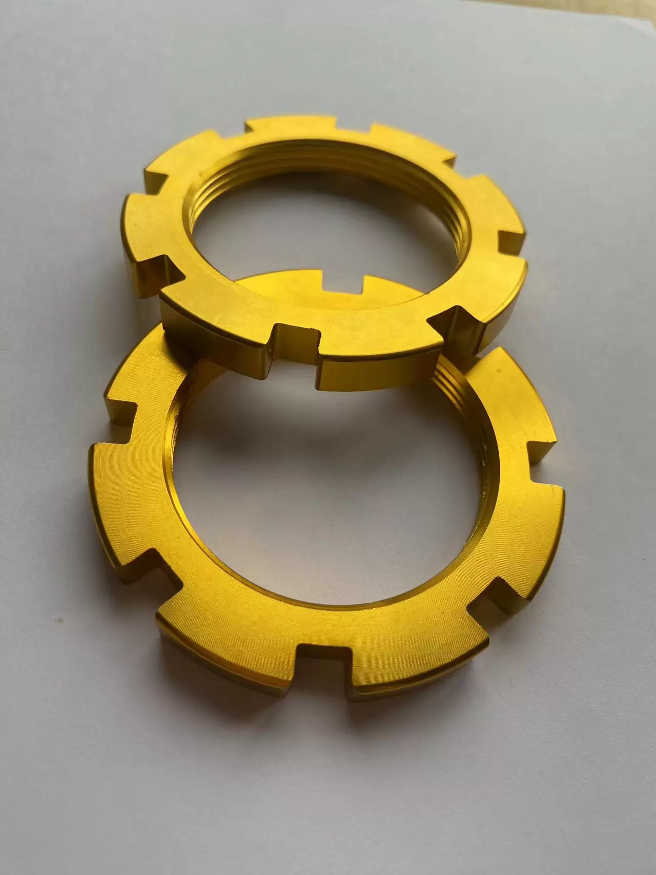 Locking ring in size of M56X2mm Aluminum spring locking nuts for Coilovers , Damper,tuning Shock Absorber Spring locking ring