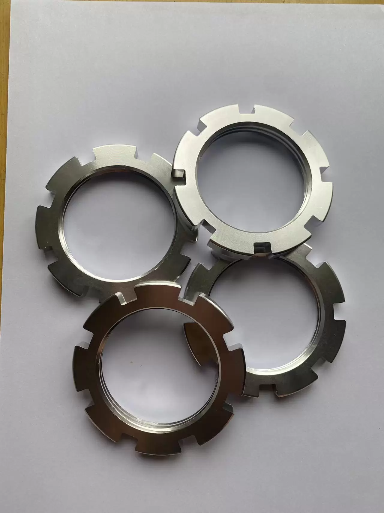 M58X1.5 mm,coilove spare parts, aluminum locking nuts, strong and light lock screw nuts for tuning, spring seat and locking ring